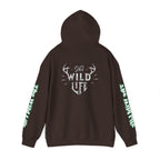 Hoodie — "The Wild Life" Antler Graphic Pullover