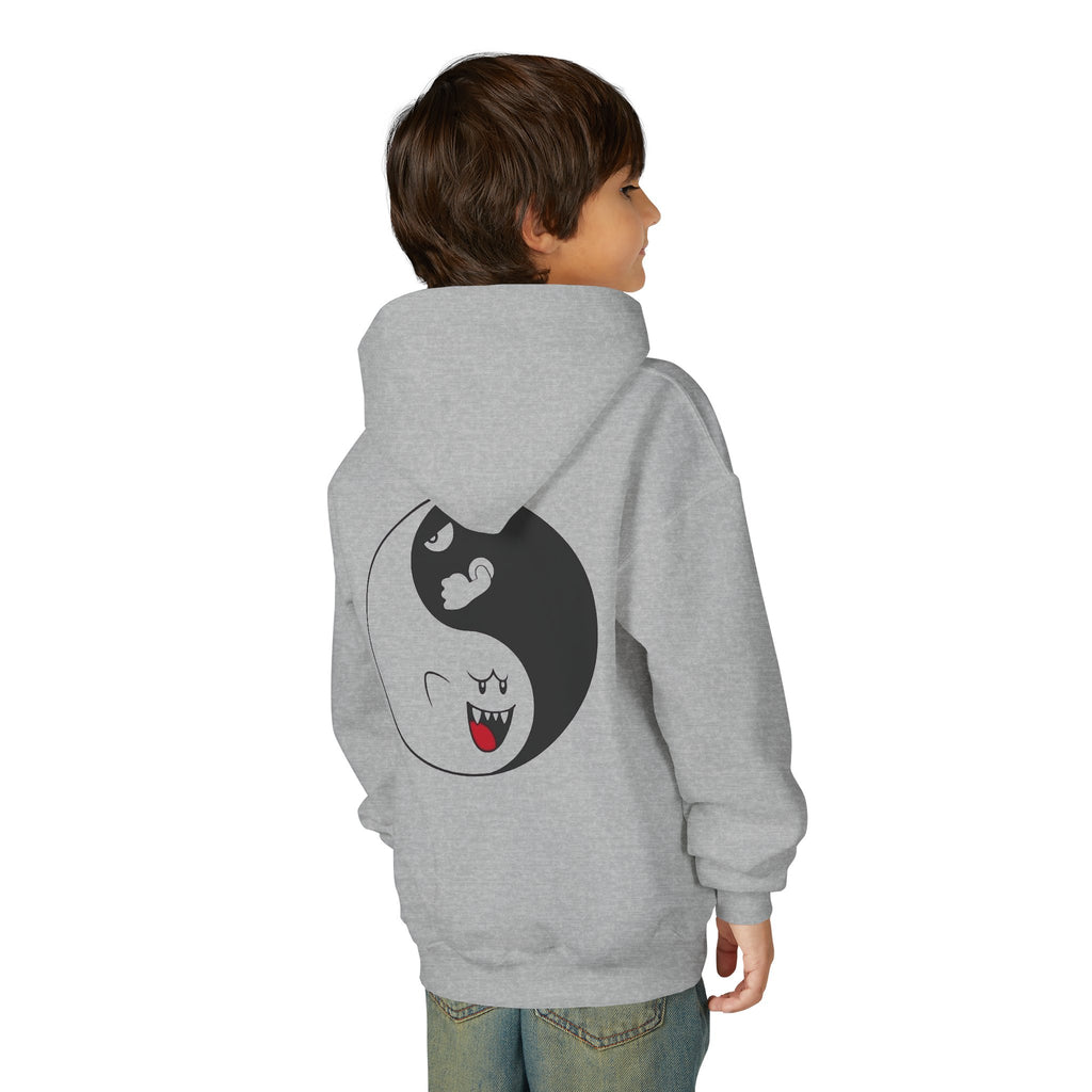 Sweat à capuche pour enfant— Pull à motif fantôme de paix