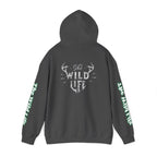 Hoodie — "The Wild Life" Antler Graphic Pullover