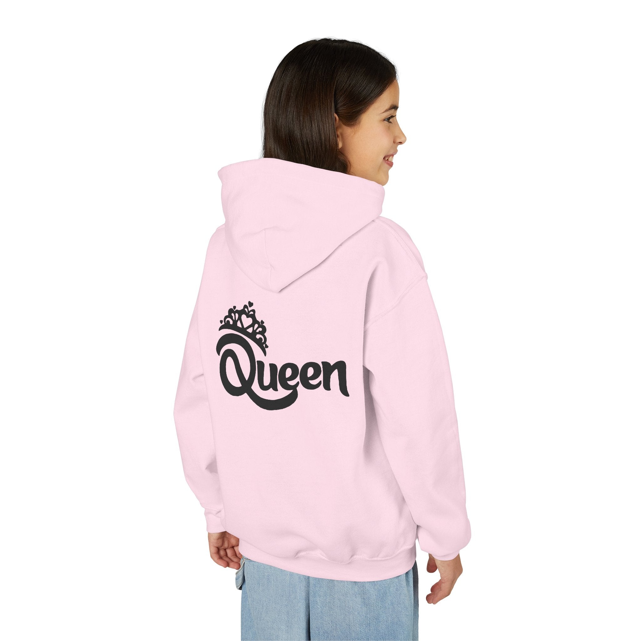 Sweat à capuche fille « Reine »