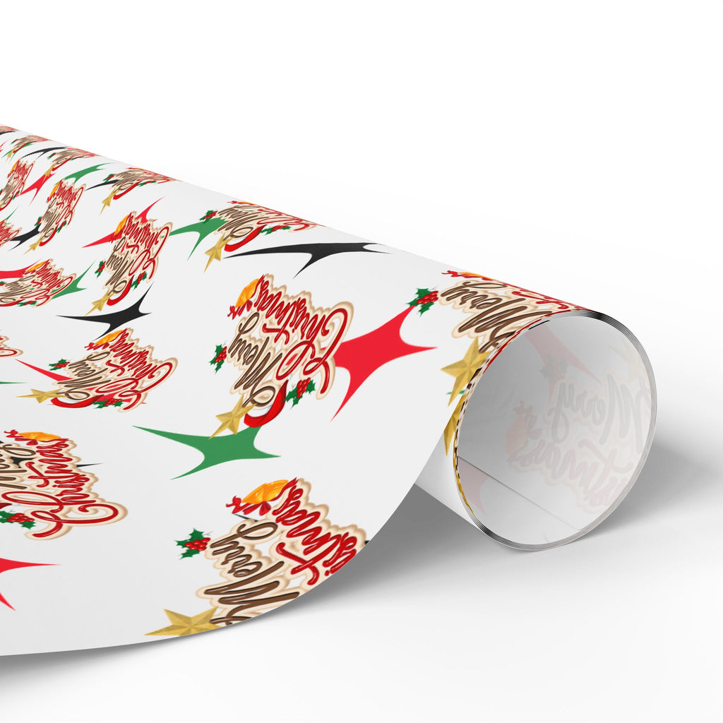 Rouleau de papier cadeau Joyeux Noël