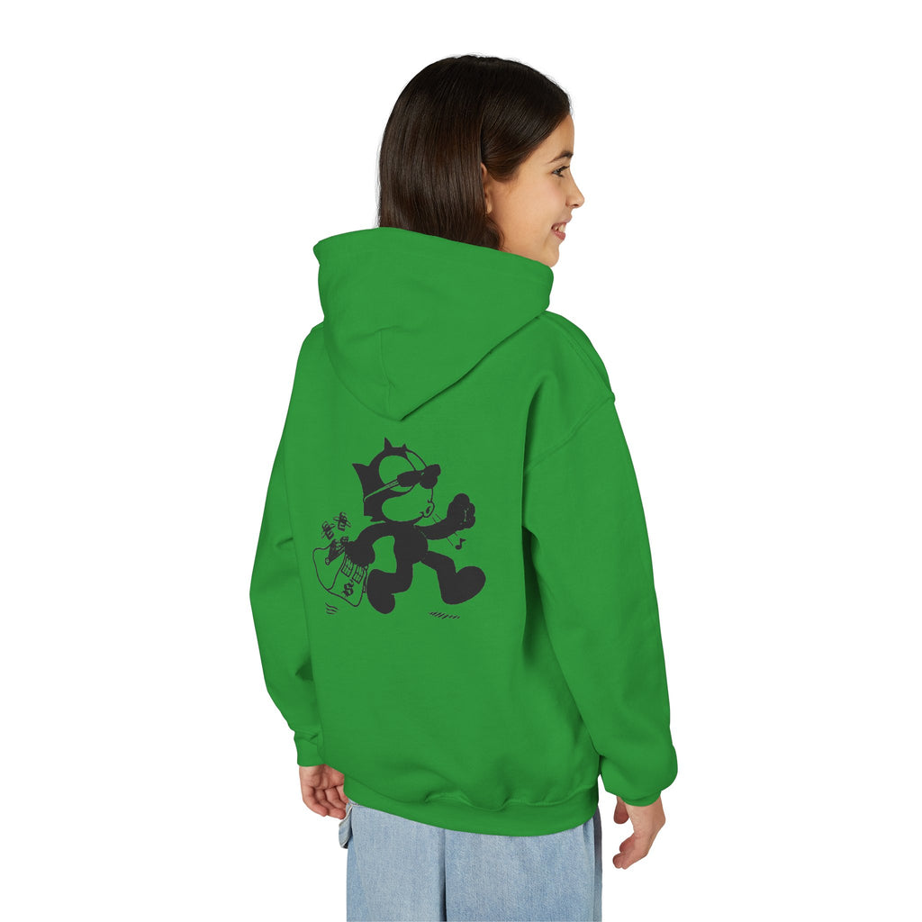 Sweat à capuche pour enfant— Motif chat