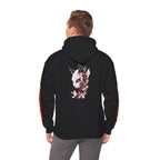 Sweat à capuche Unisexe — Pull graphique Blood Blossom Fox « CHINESE »