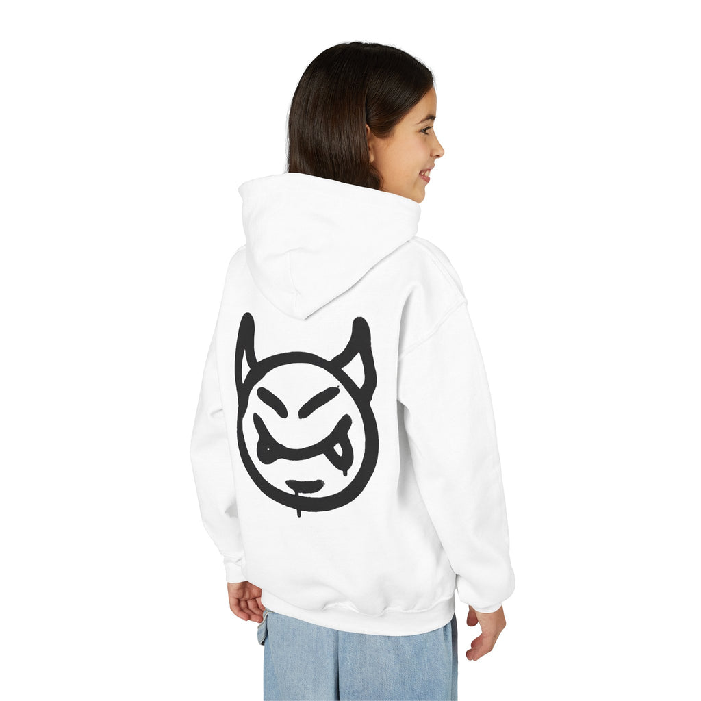Sweat à capuche pour enfant avec visage de diable