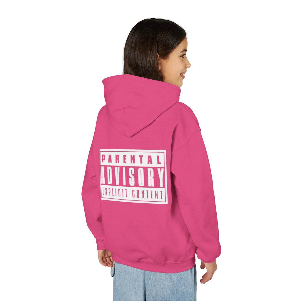 Sweat à capuche pour enfant 'Parental Advisory Explicit Content'