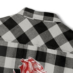 Chemise en flanelle à carreaux Unisexe