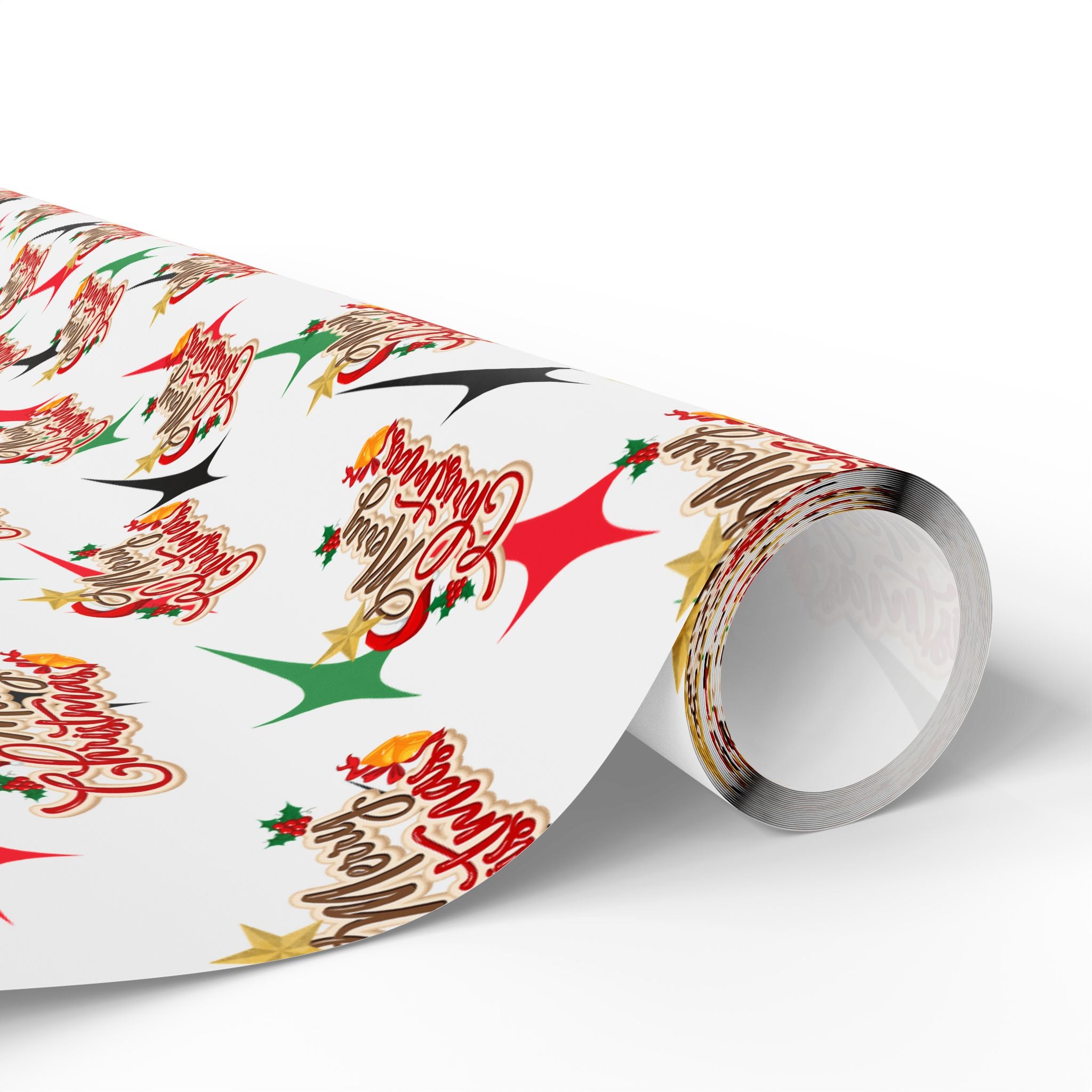 Rouleau de papier cadeau Joyeux Noël