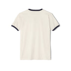 T-shirt Pour femme  en coton à col rond