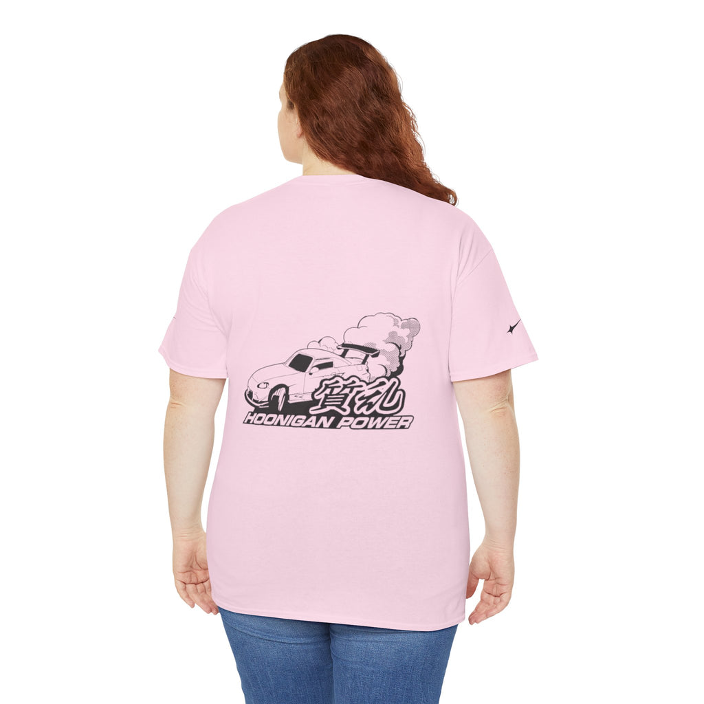 T-shirt Unisexe en coton épais  Drift Car Smoke