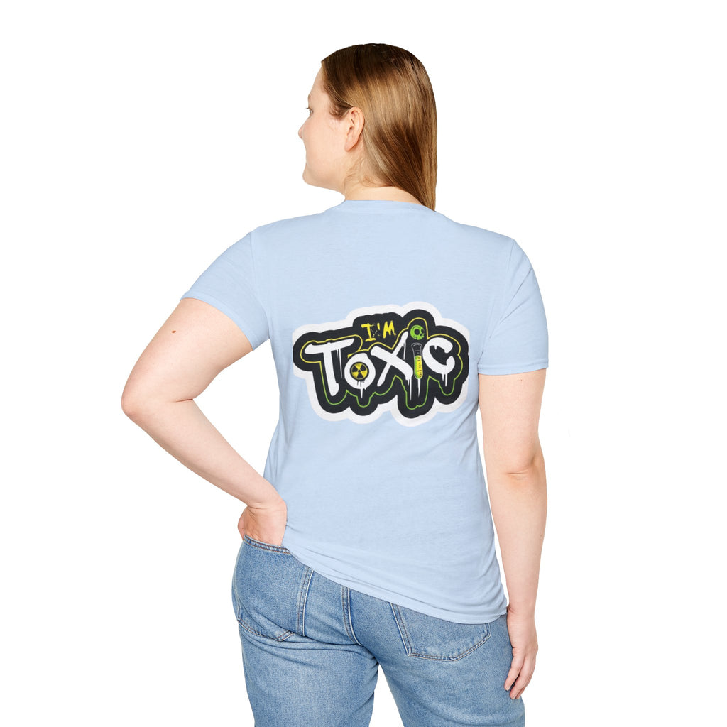 T-shirt streetwear Unisexe '' Je suis toxique ''