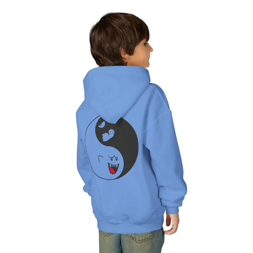Sweat à capuche pour enfant— Pull à motif fantôme de paix