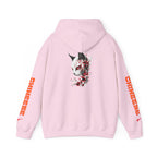 Sweat à capuche Unisexe — Pull graphique Blood Blossom Fox « CHINESE »