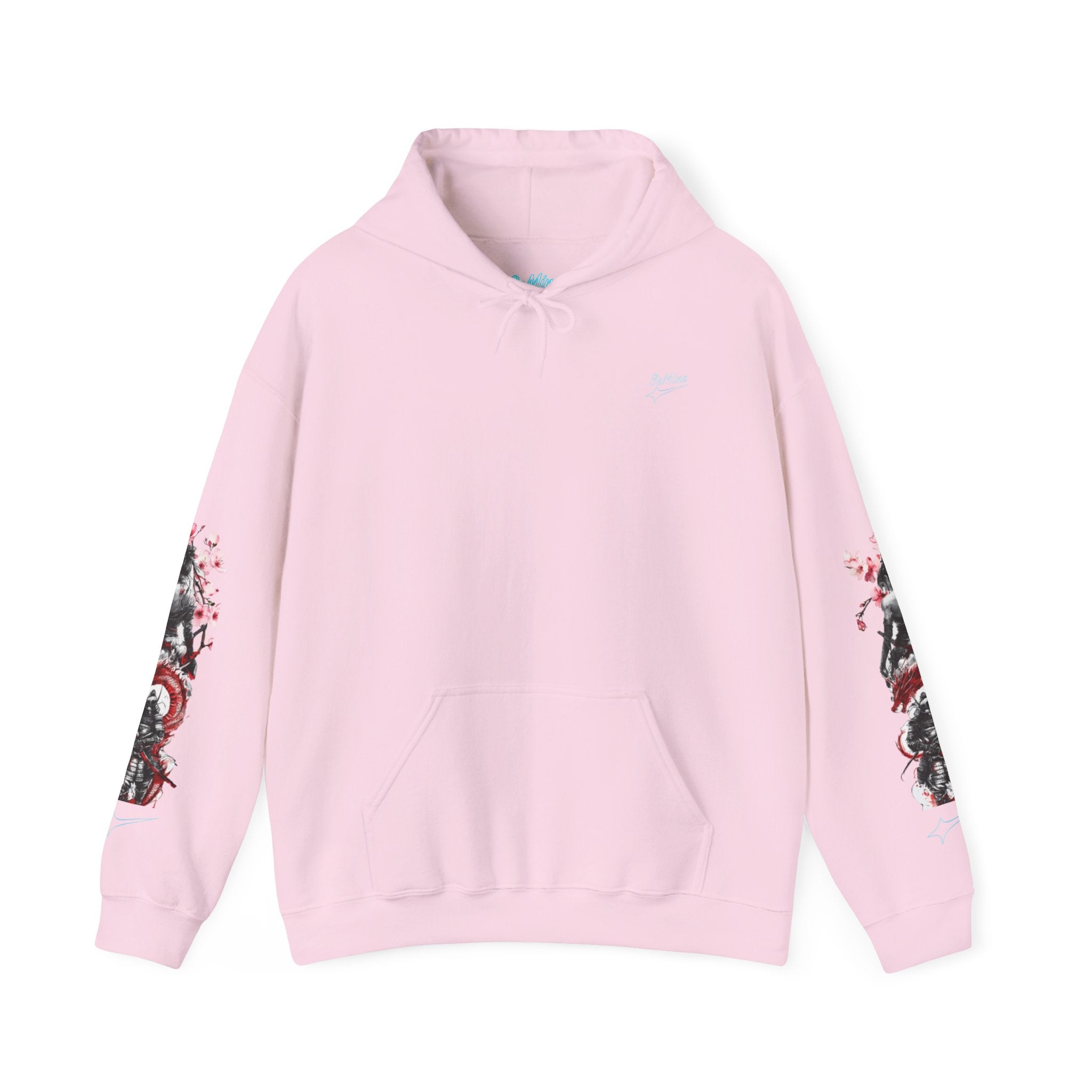 Sweat à capuche Unisexe - Crâne Ange et Démon — Sweat-shirt à motif Fleurs de Cerisier Gothiques