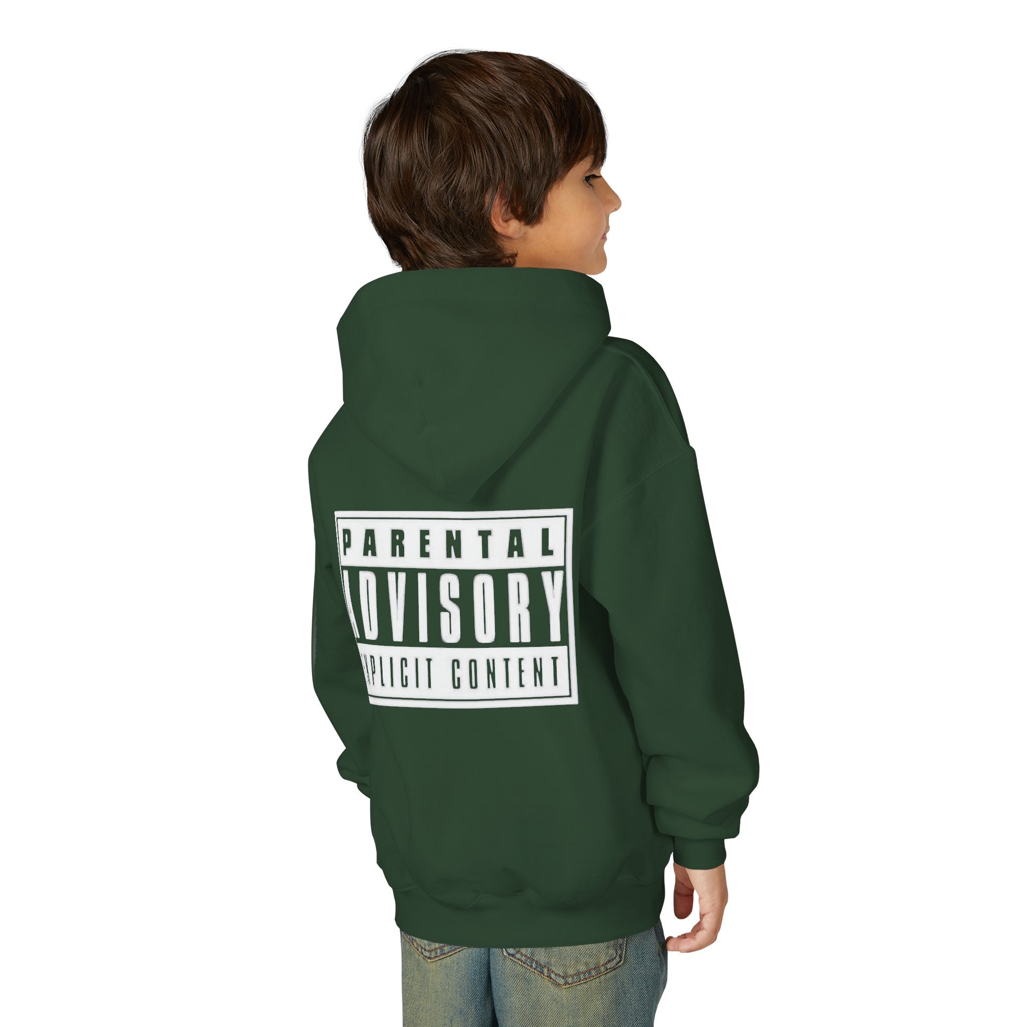 Sweat à capuche pour enfant 'Parental Advisory Explicit Content'