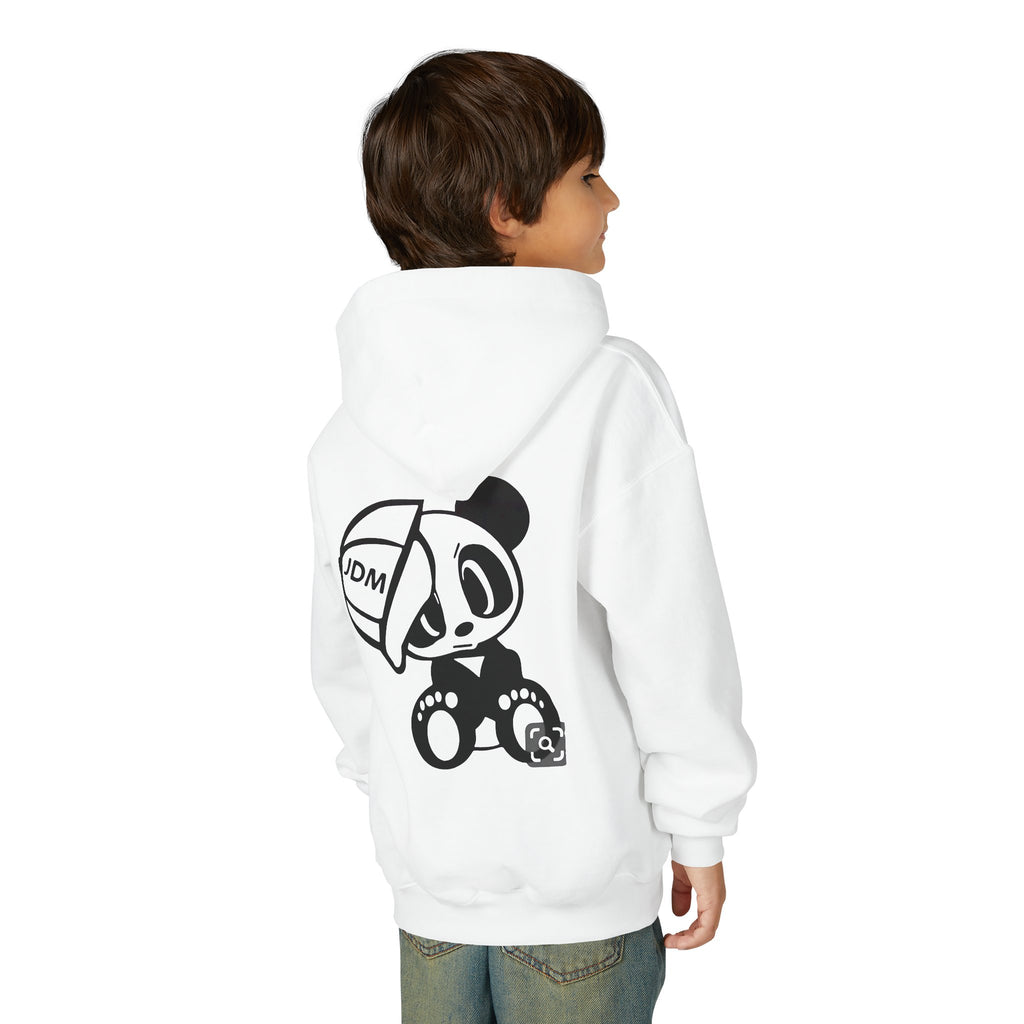 Sweat à capuche enfant Panda avec motif casquette JDM