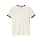 T-shirt Pour femme  en coton à col rond