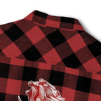 Chemise en flanelle à carreaux Unisexe