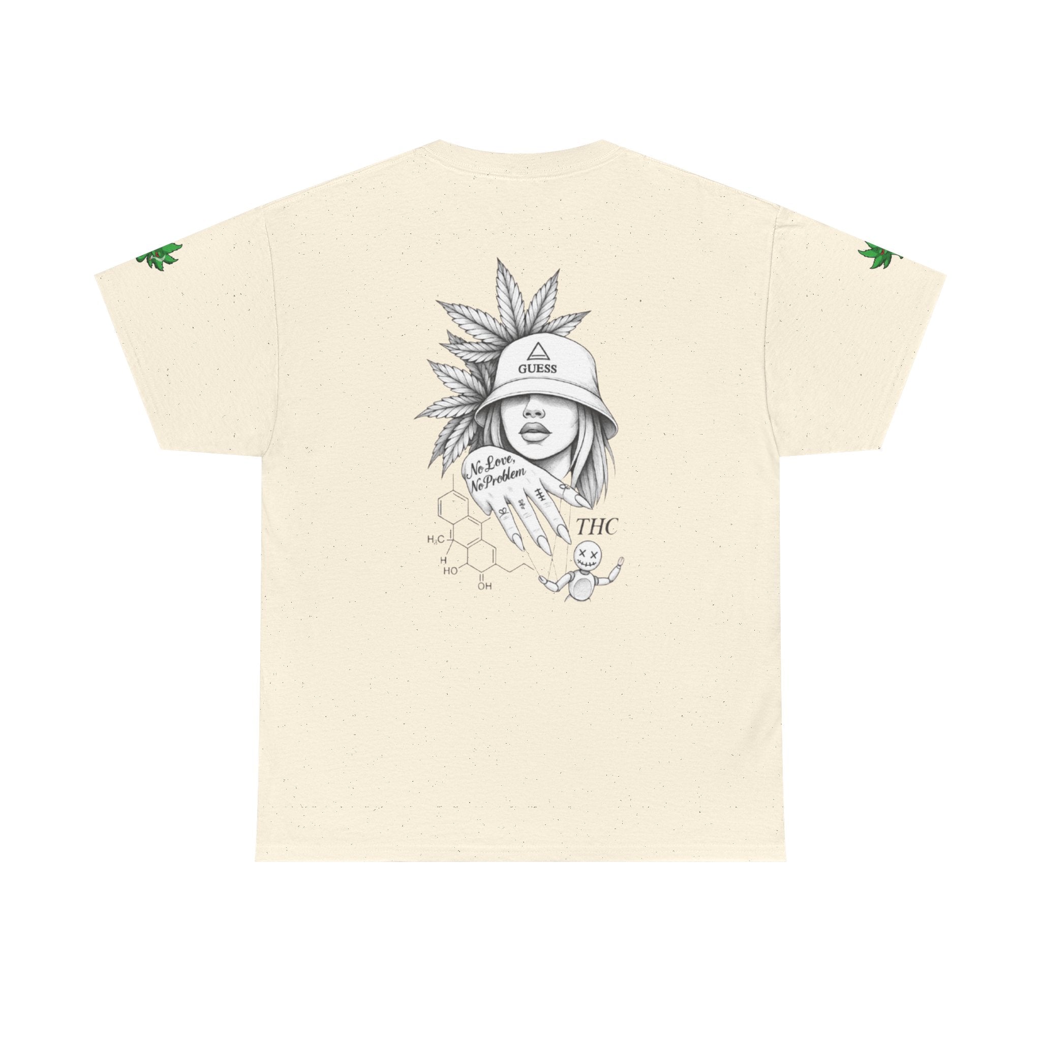 T-shirt Unisexe en coton épais '' THC ''