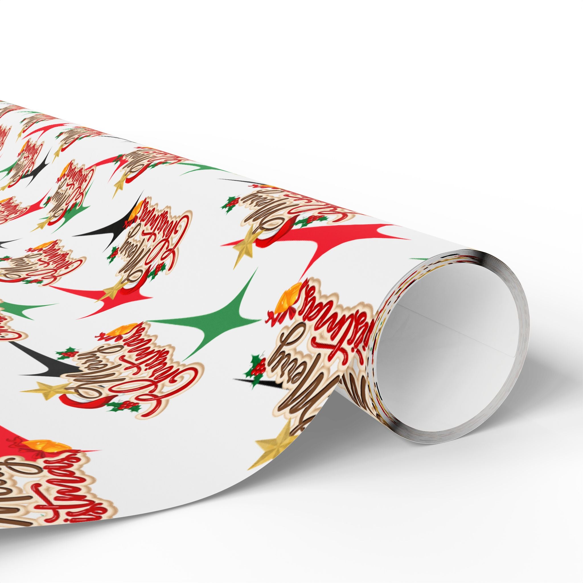 Rouleau de papier cadeau Joyeux Noël