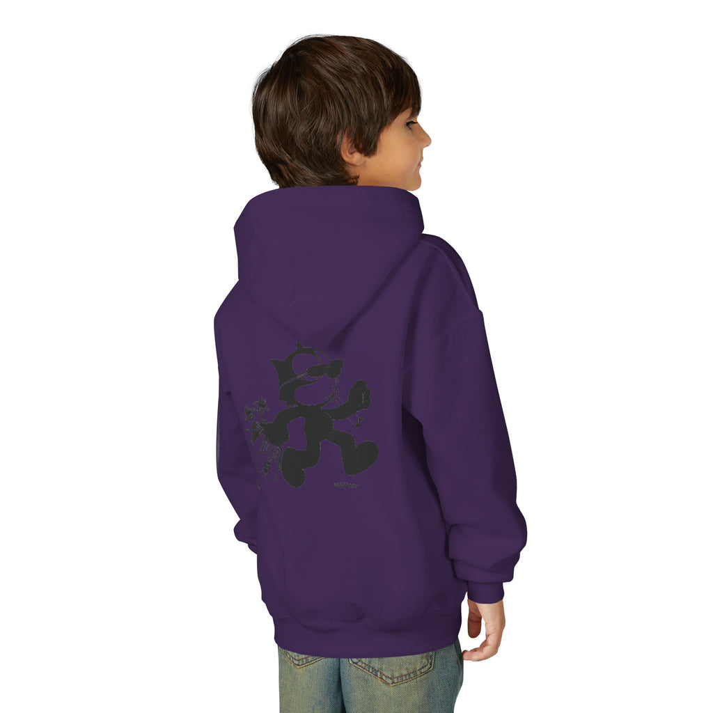 Sweat à capuche pour enfant— Motif chat