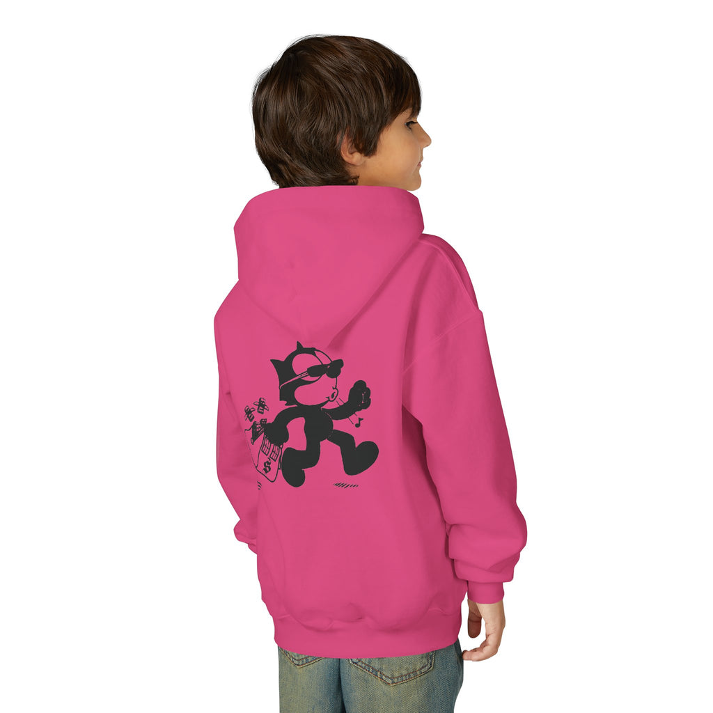 Sweat à capuche pour enfant— Motif chat