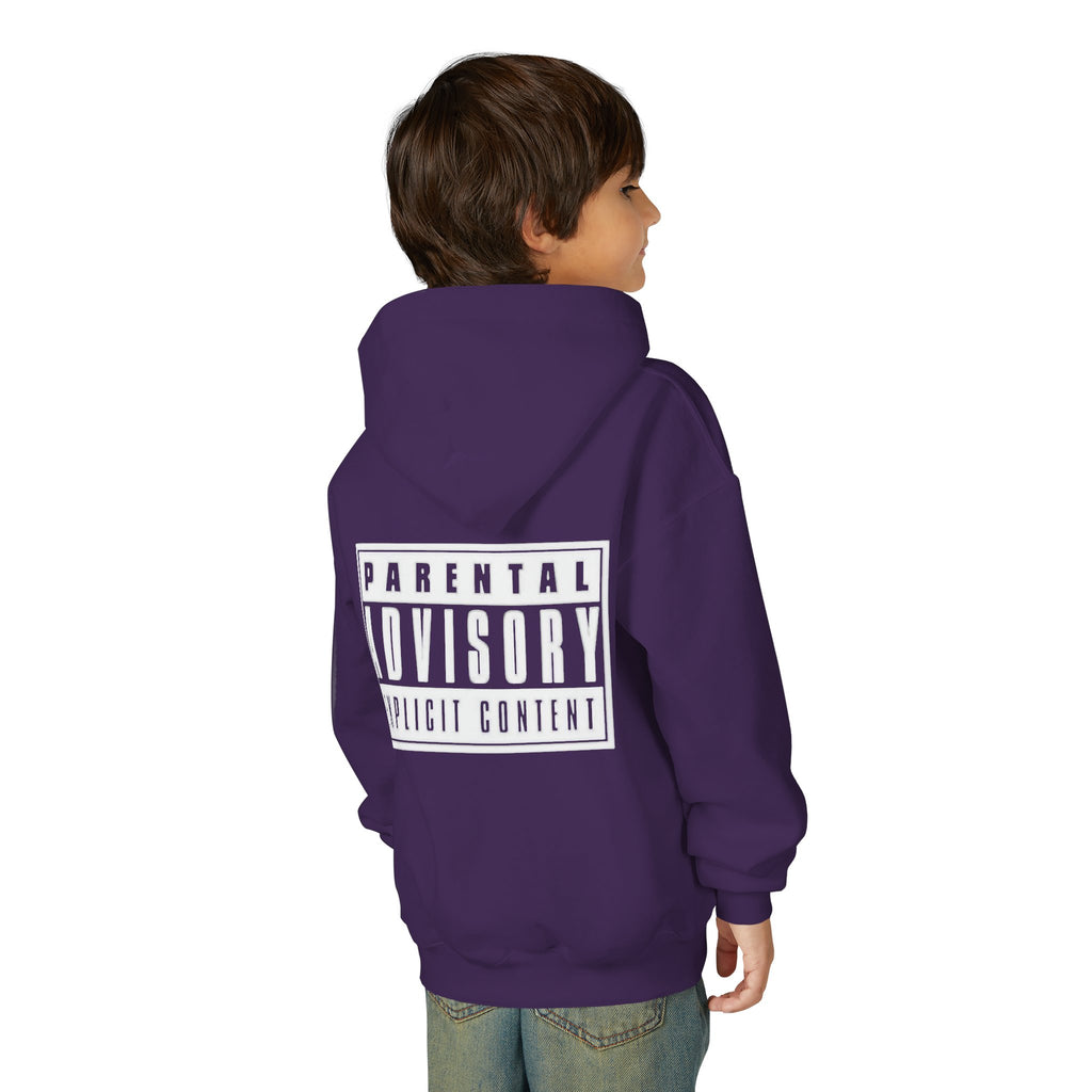 Sweat à capuche pour enfant 'Parental Advisory Explicit Content'