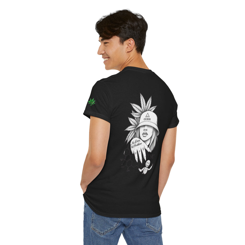 T-shirt Unisexe en coton épais '' THC ''