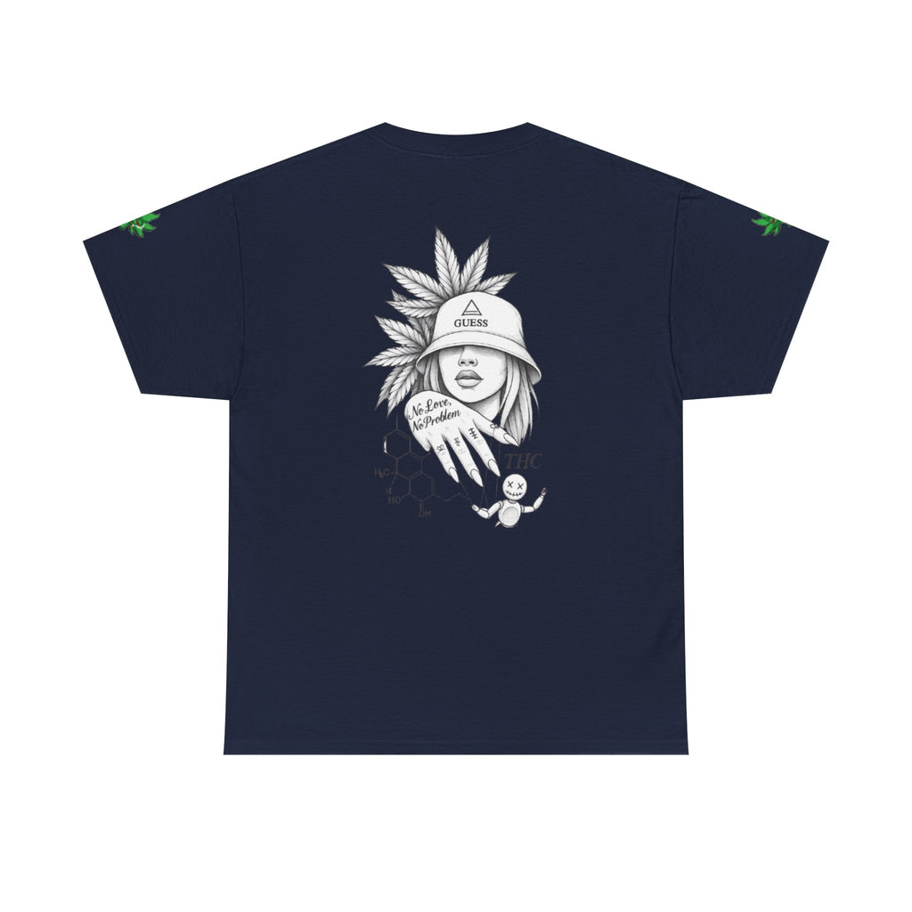 T-shirt Unisexe en coton épais '' THC ''