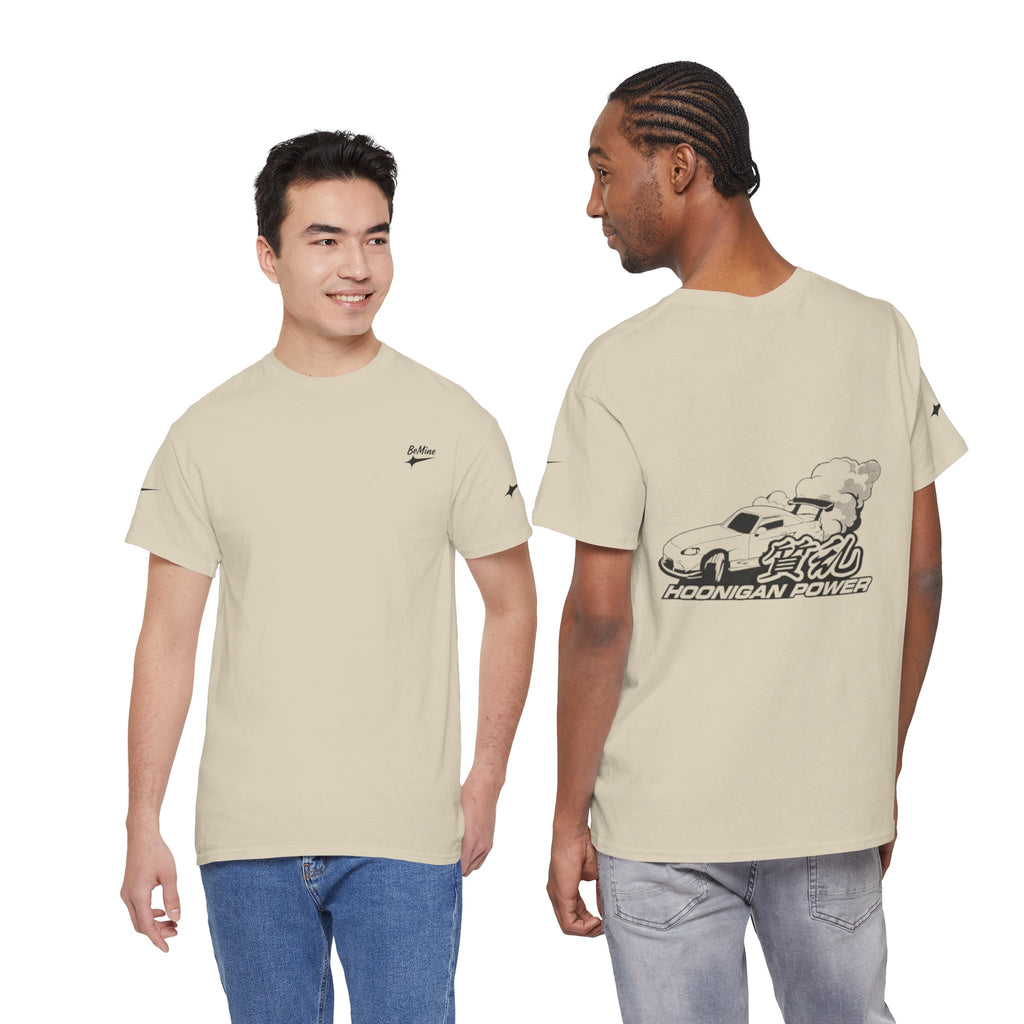 T-shirt Unisexe en coton épais  Drift Car Smoke