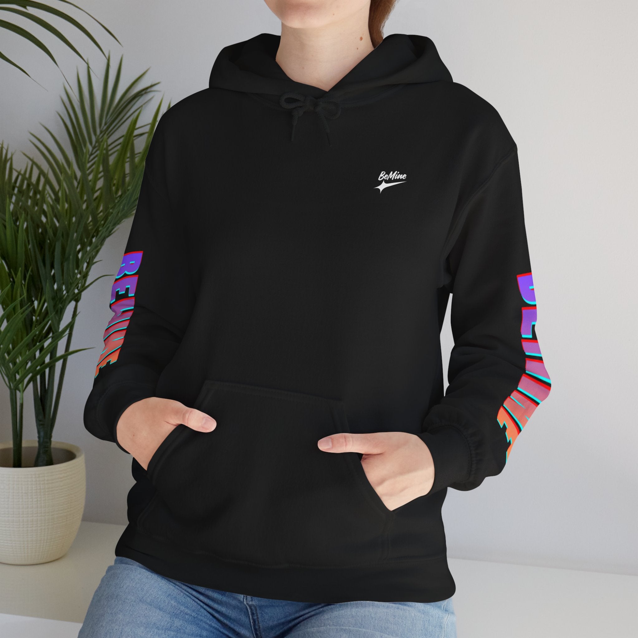 Sweat à capuche Unisexe Raven Angel