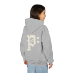 Sweat à capuche pour enfant avec motif gothique « P »