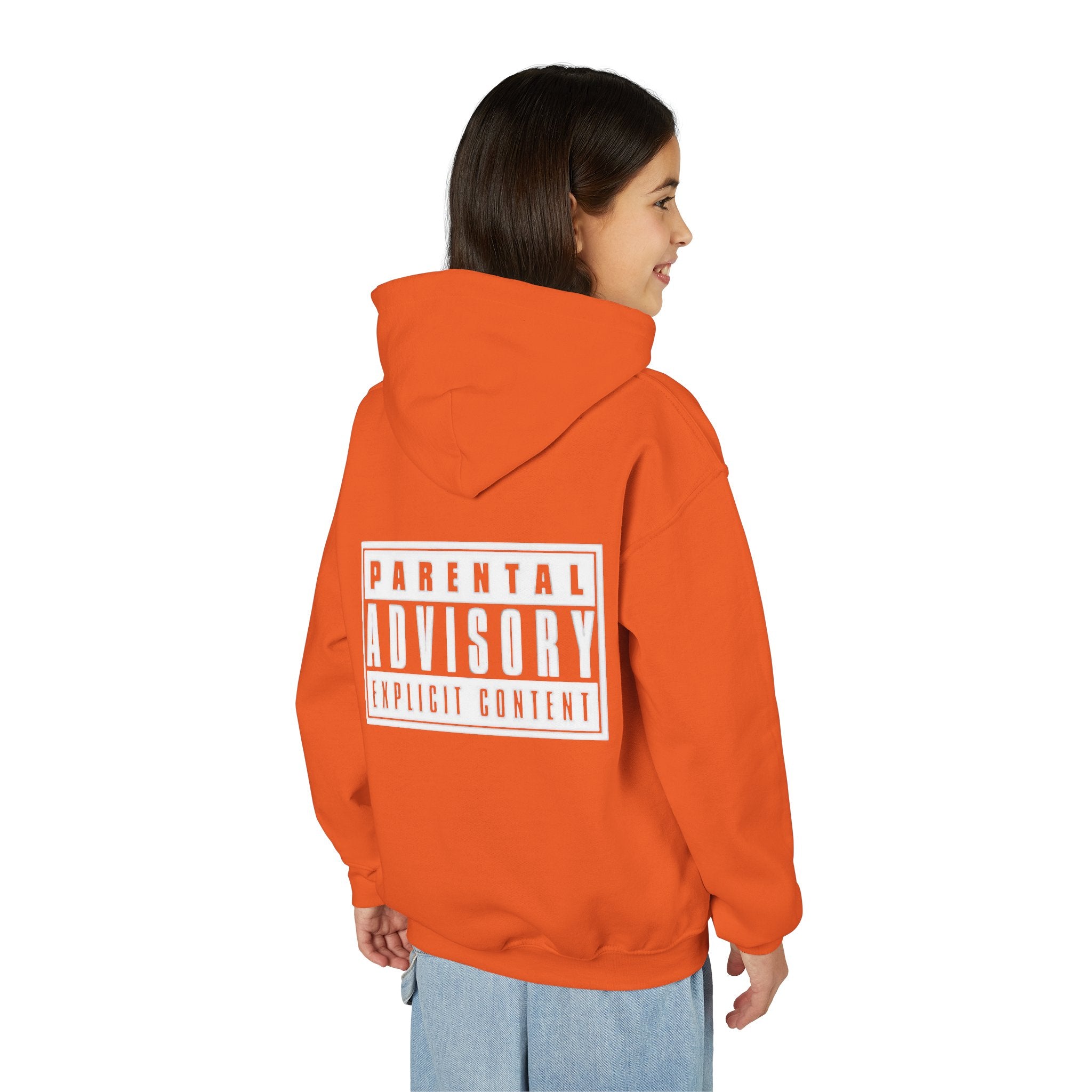Sweat à capuche pour enfant 'Parental Advisory Explicit Content'